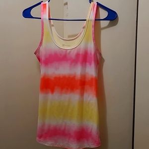 No Boundaries medium tye dye tank top